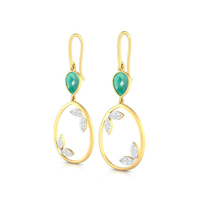 Forest Vibes Diamond Earrings