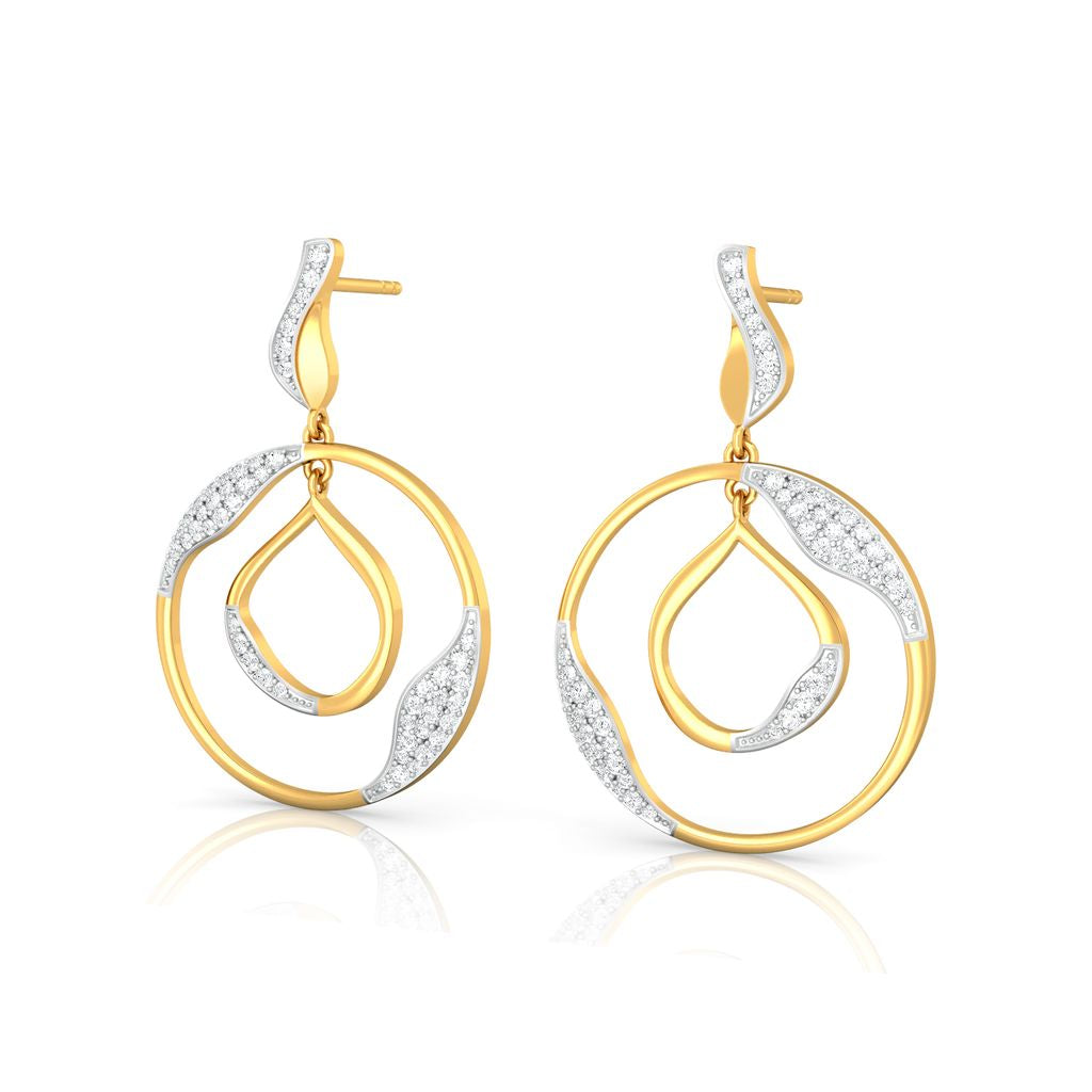 The Twist Diamond Earrings
