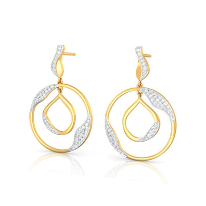 The Twist Diamond Earrings