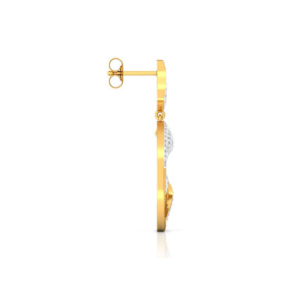 The Twist Diamond Earrings