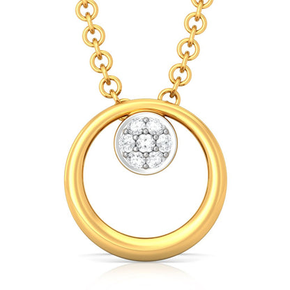 Sunflower Diamond Pendants