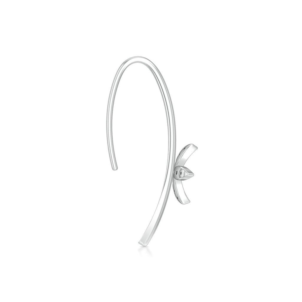 Pink Jasmine Diamond Earrings