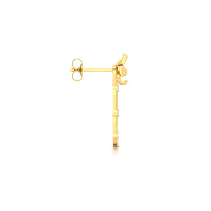 Floral Wreath Diamond Earrings