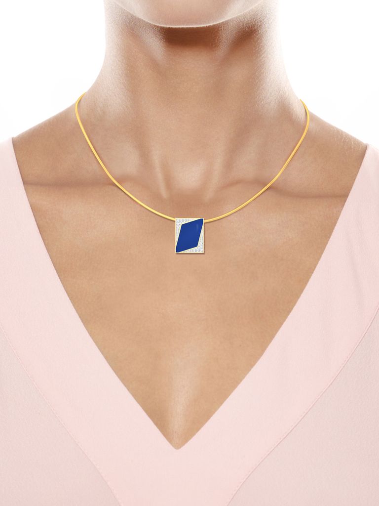 Indigo Star Diamond Pendants