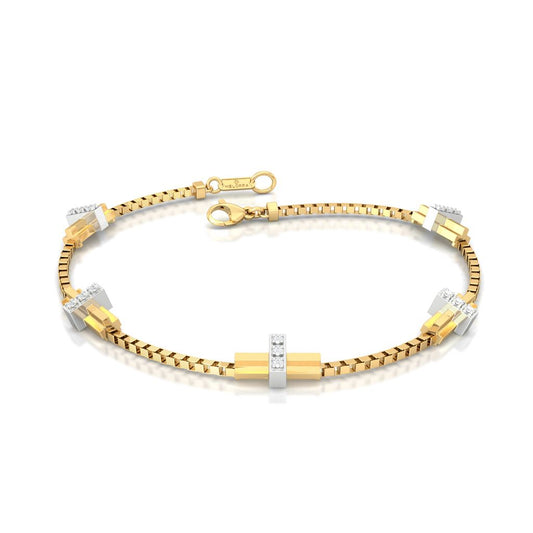 Pleat Me Pretty Diamond Bracelets