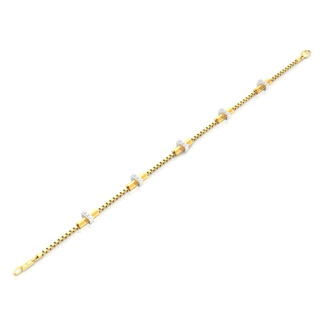 Pleat Me Pretty Diamond Bracelets