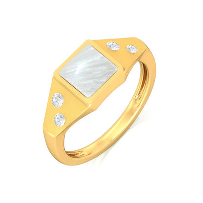 Icy White Diamond Rings