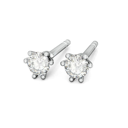 Monochrome Diamond Earrings