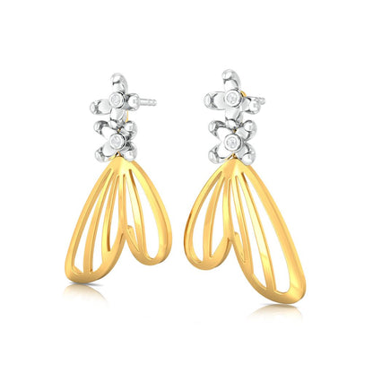 Wings of Grace Diamond Earrings