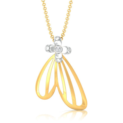 Wings of Grace Diamond Pendants