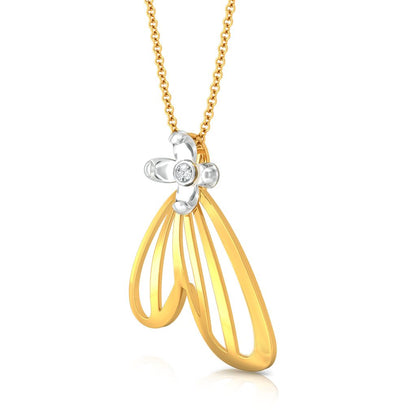 Wings of Grace Diamond Pendants