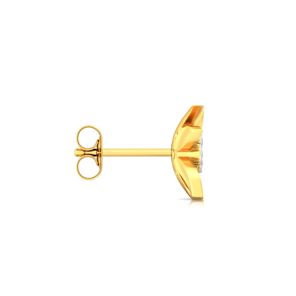 Raven Rose Diamond Earrings