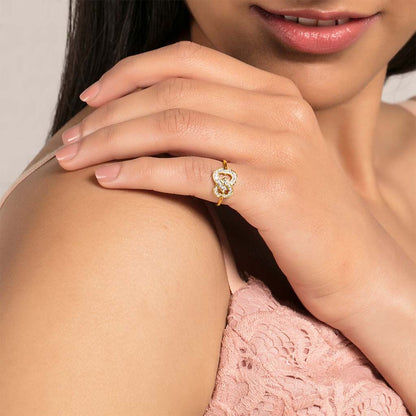 Two Hearts Diamond Rings