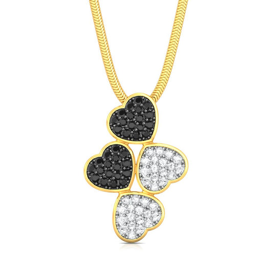 Head Over Heels Diamond Pendants