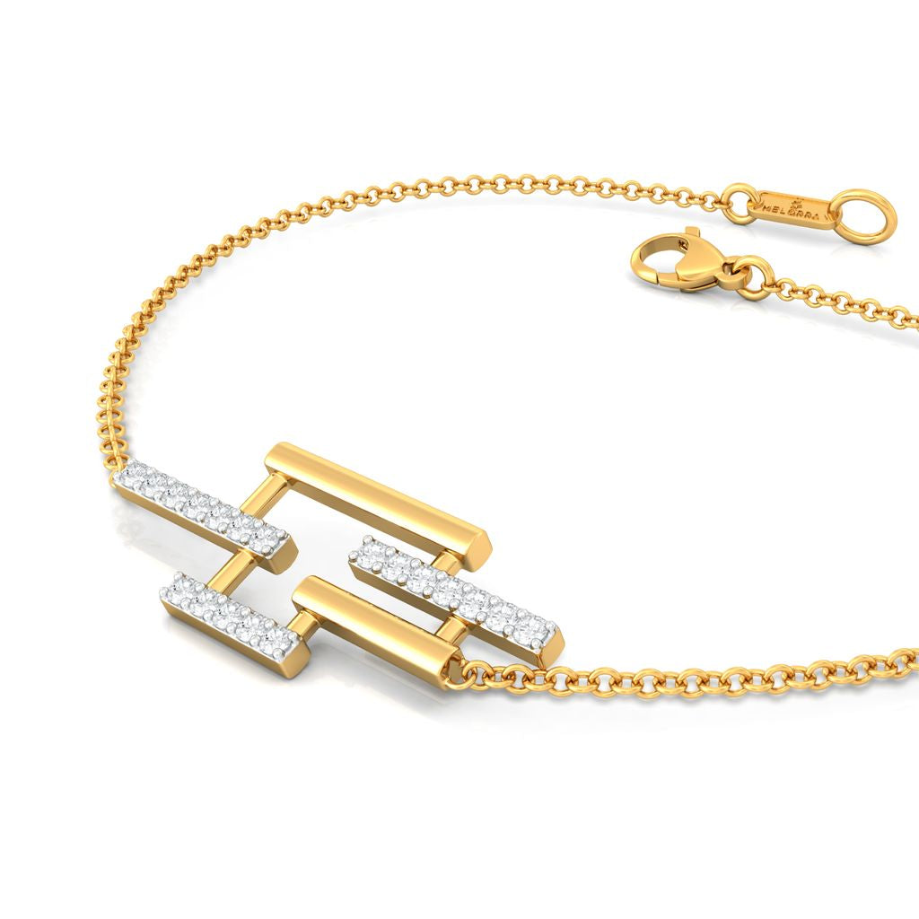 Bar Chart Diamond Bracelets