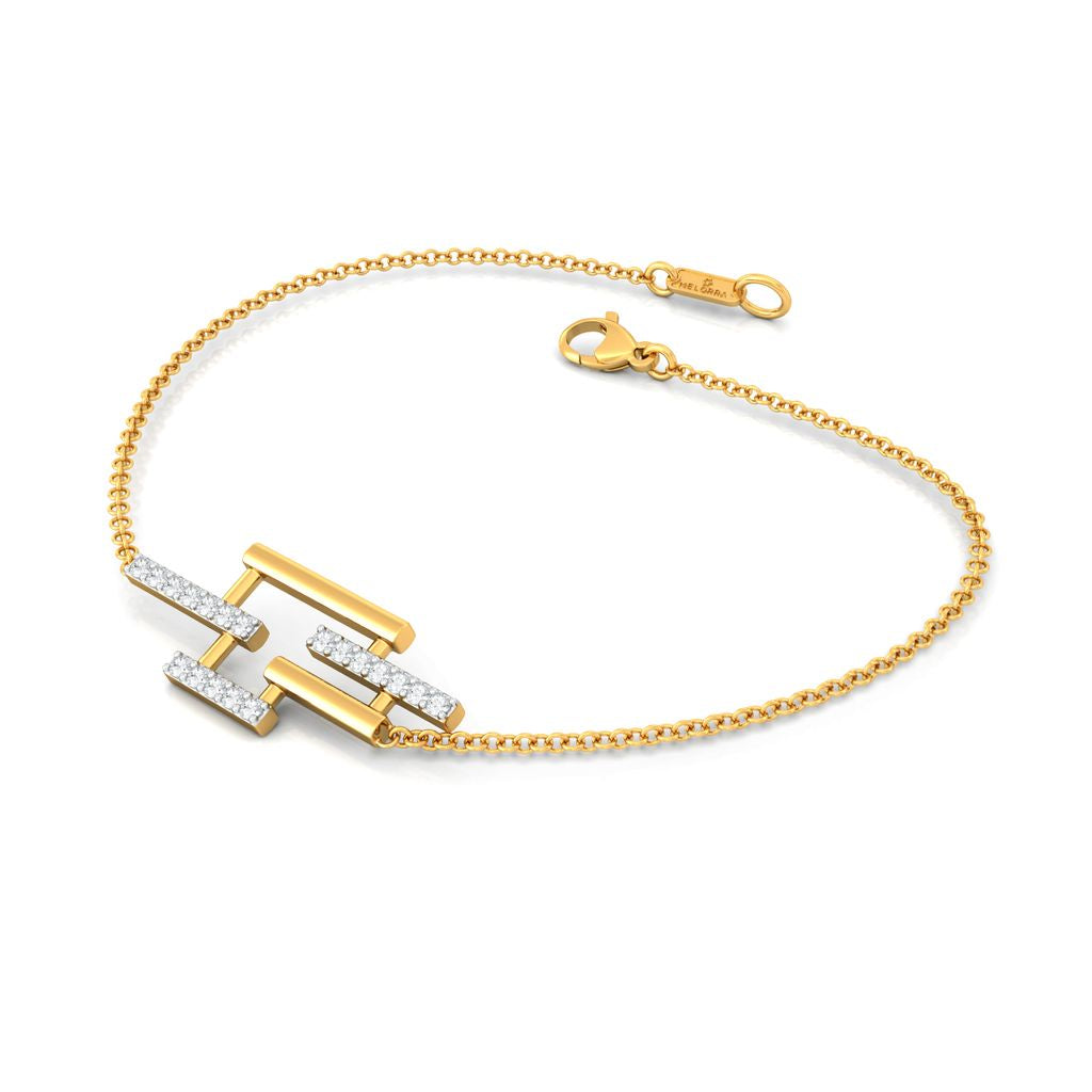 Bar Chart Diamond Bracelets