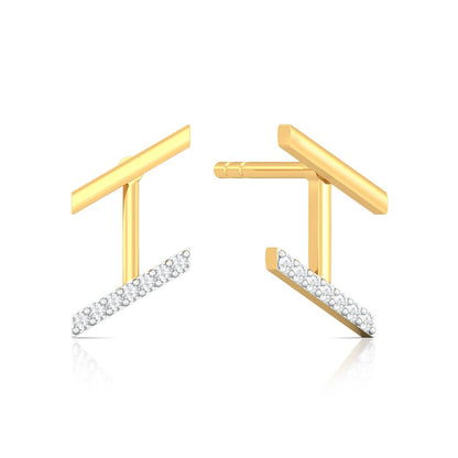 Doubliner Diamond Earrings