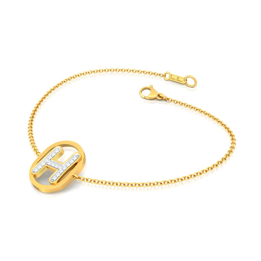 High on Hip Diamond Bracelets