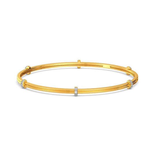Line N Lane Diamond Bangles