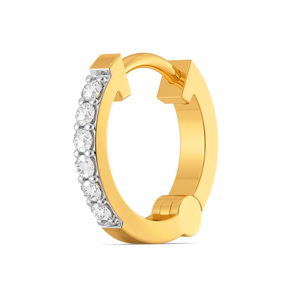 Bar Code Diamond Nose Pins