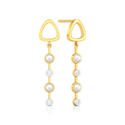 Style Drops Diamond Earrings