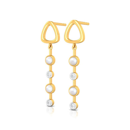 Style Drops Diamond Earrings