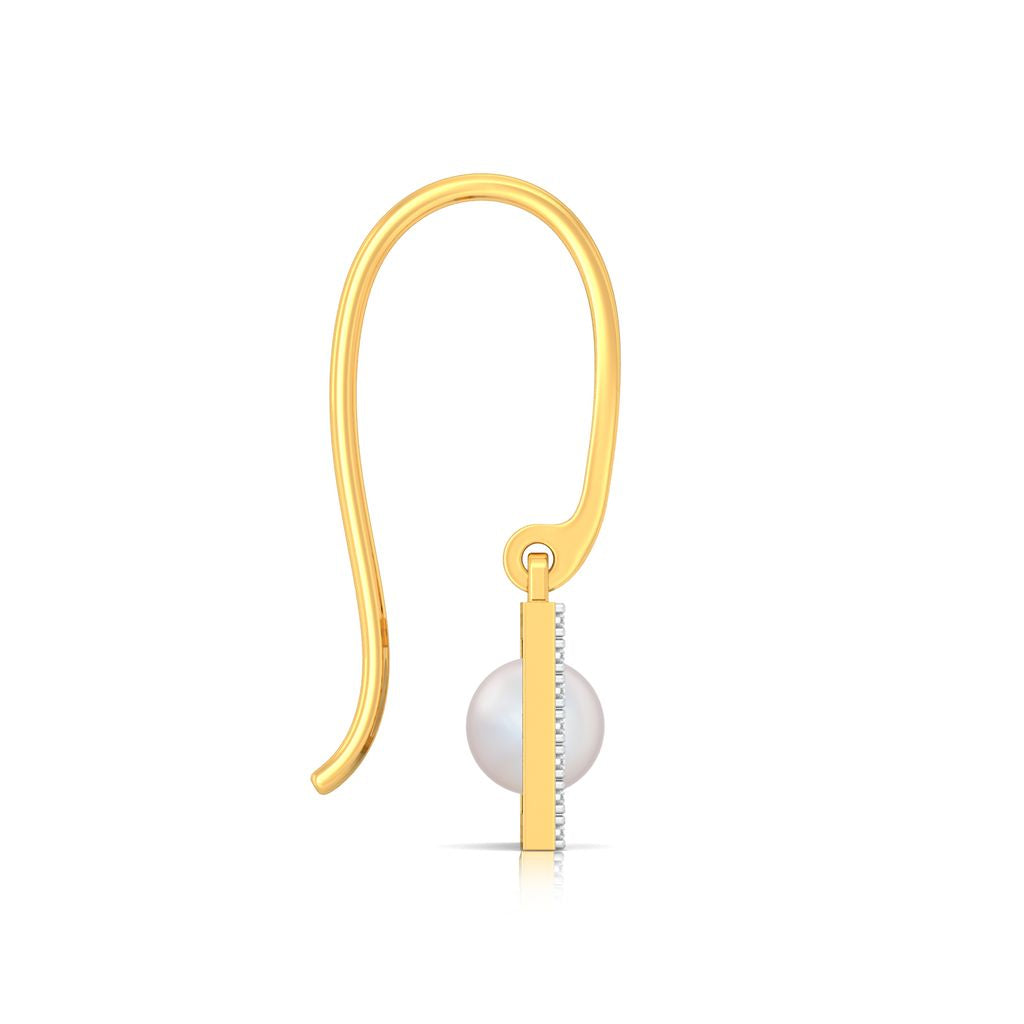 To be Square Diamond Earrings