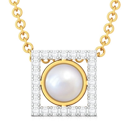 To be Square Diamond Pendants