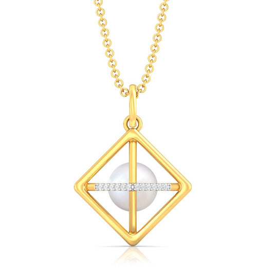 Pearls & Crosses Diamond Pendants