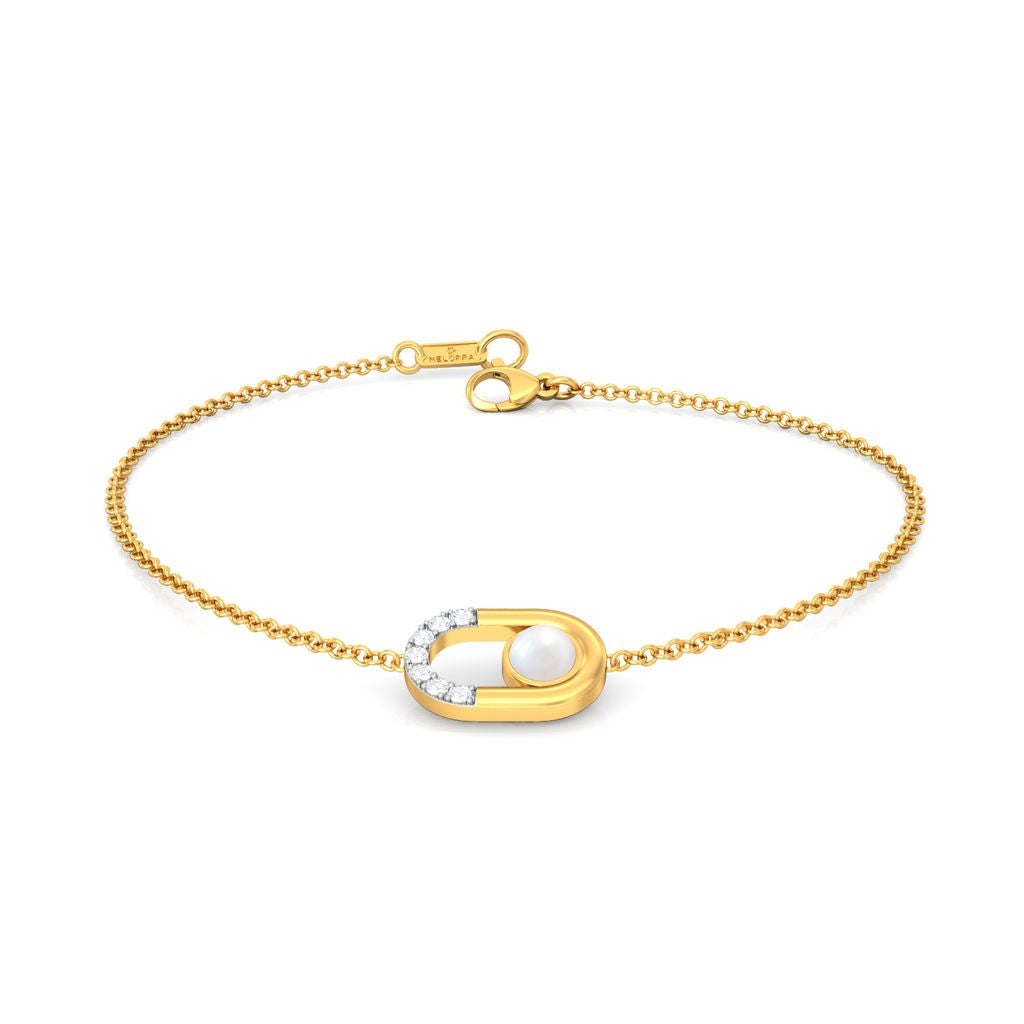 Diamonds & Pearl Diamond Bracelets