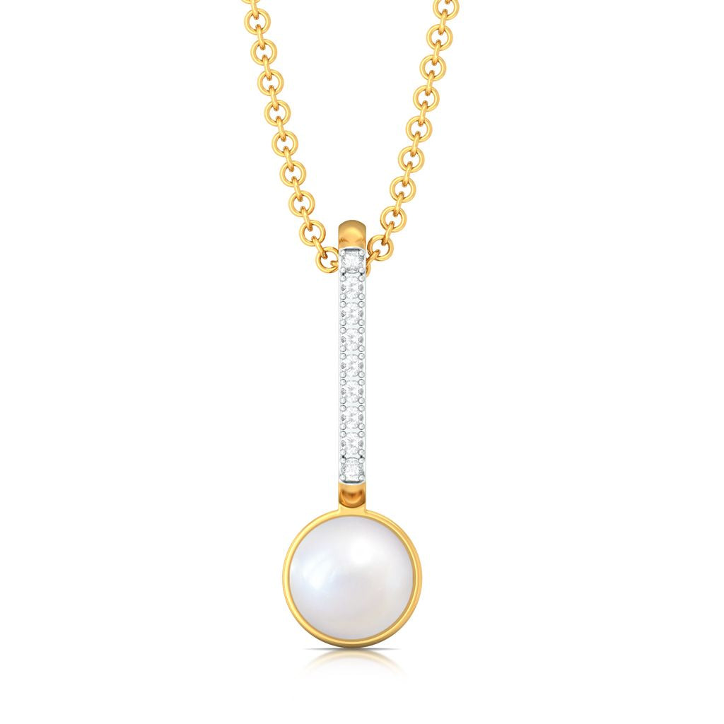 Diamonds & Pearl Diamond Pendants