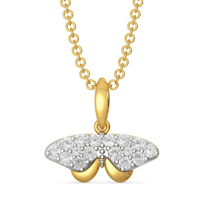 Swing a wing Diamond Pendants