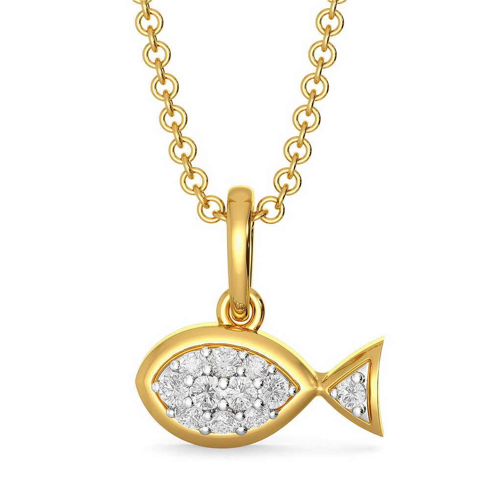 Fishy Fab Diamond Pendants