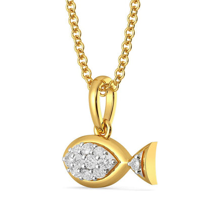 Fishy Fab Diamond Pendants