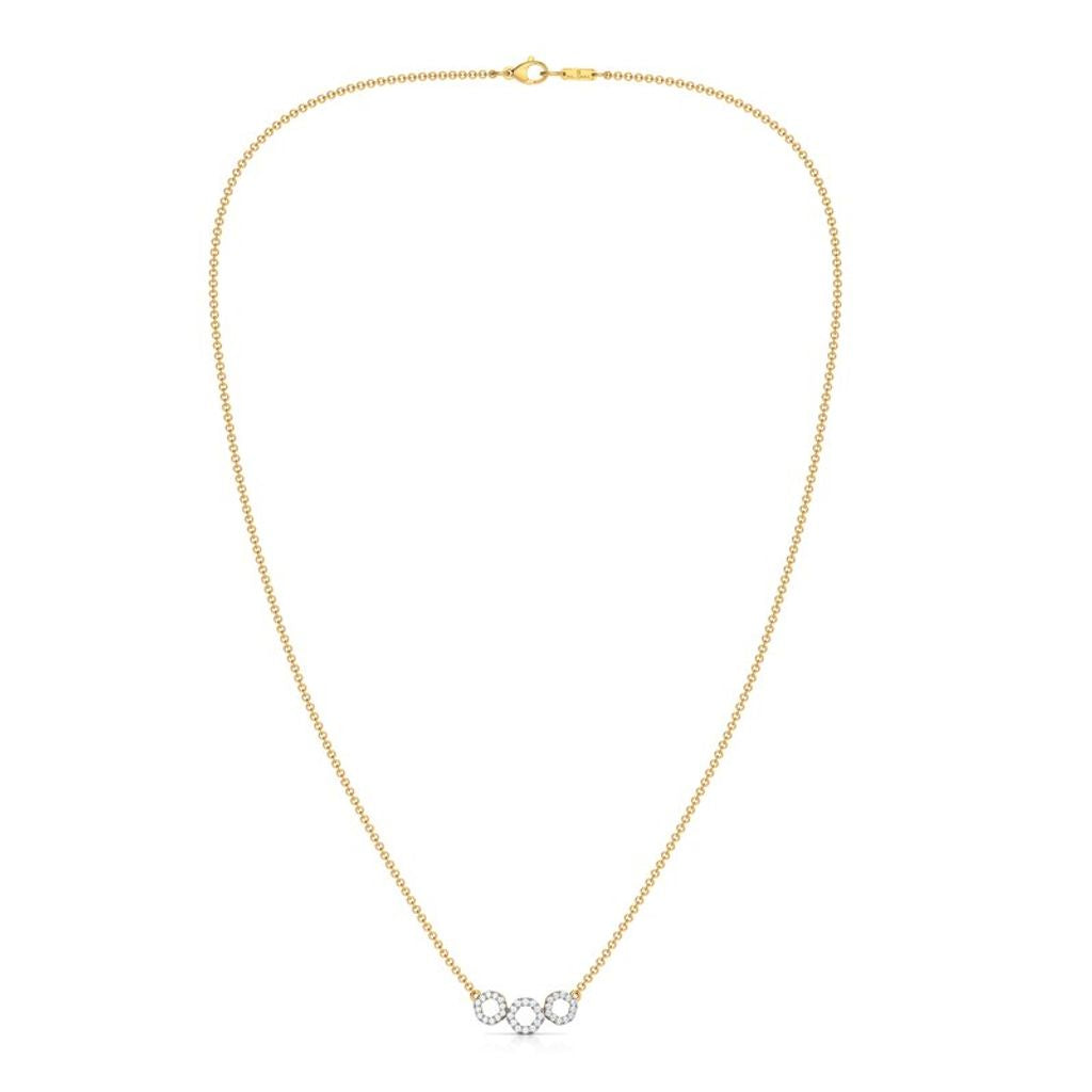 Circle of Dazzle Diamond Necklaces