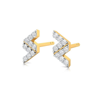 Double Vision Diamond Earrings