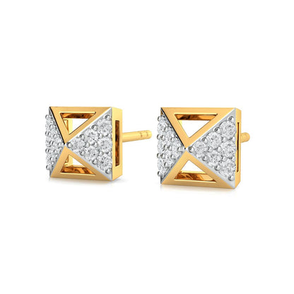 Quad Goals Diamond Earrings