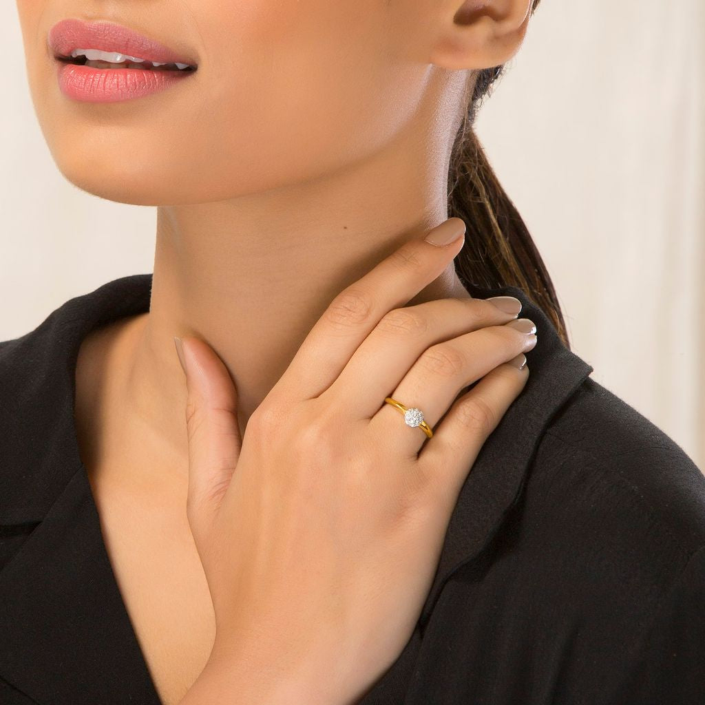 Heed the Bead Diamond Rings