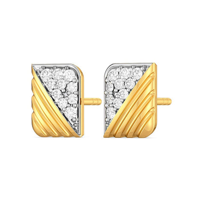 Peek A Bling Diamond Earrings