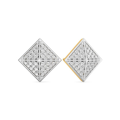 Mastaba Diamond Earrings