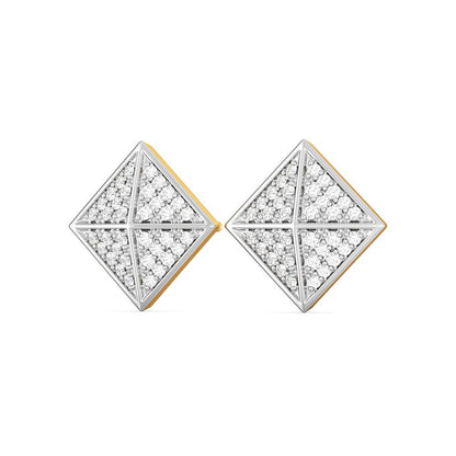 Mastaba Diamond Earrings
