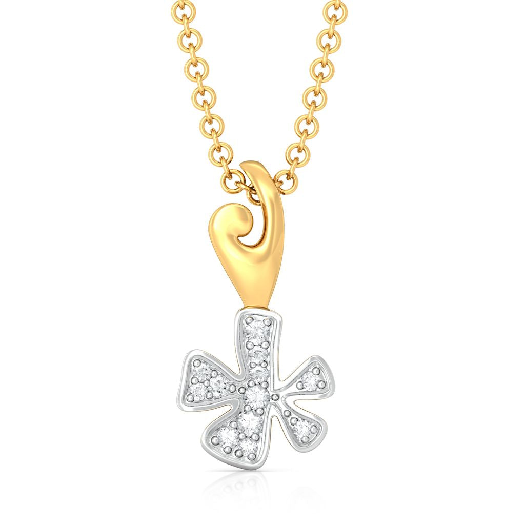 Dainty Drama Diamond Pendants