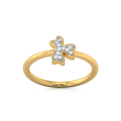 Moreover Clover Diamond Rings