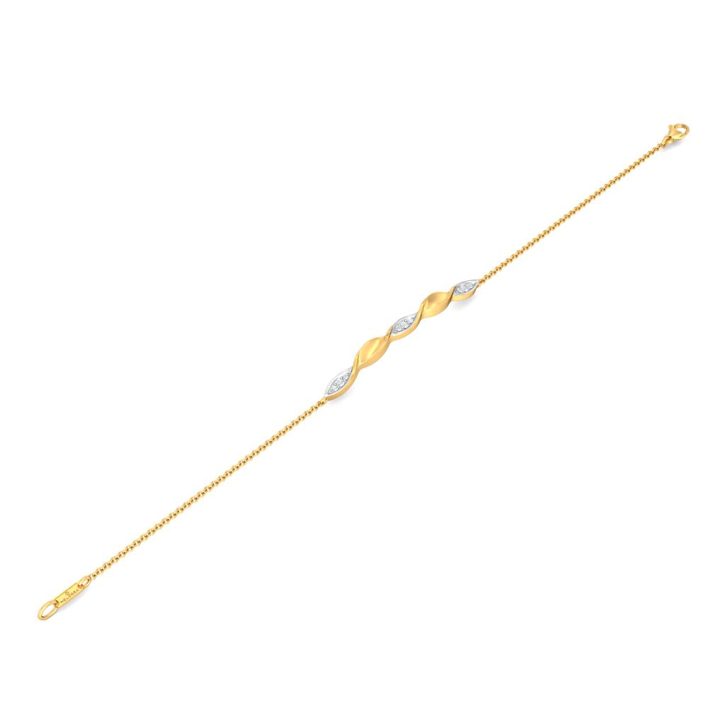 Twisted Tropical Diamond Bracelets