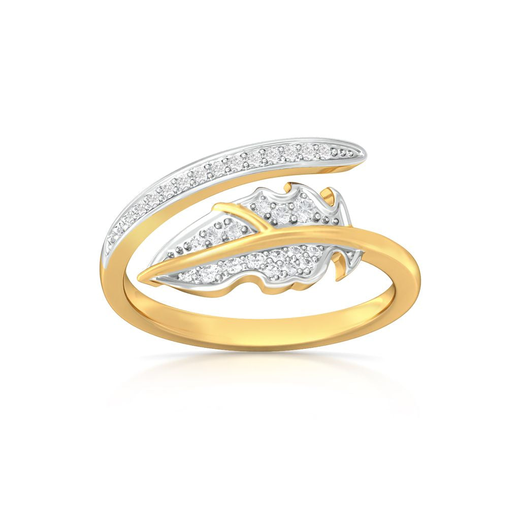 Balmy Palm Diamond Rings