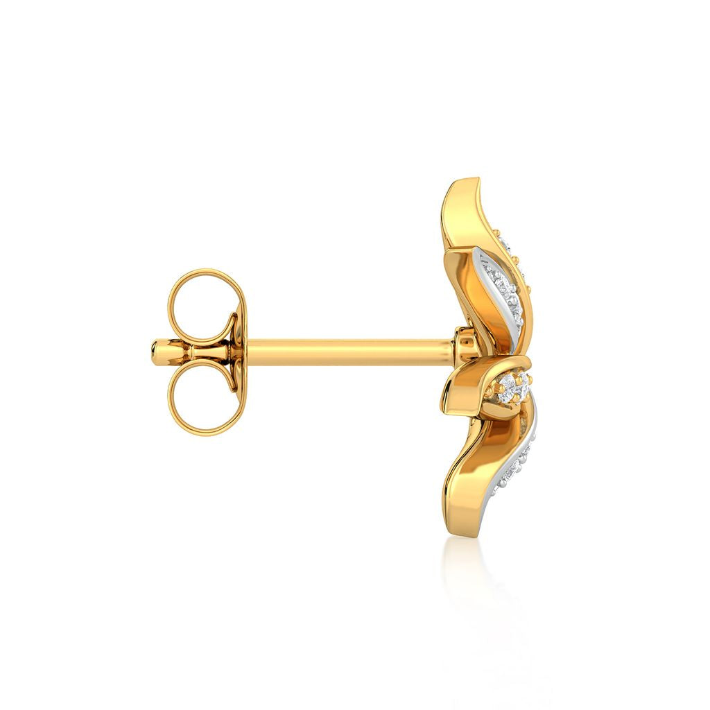Tropical Artsy Diamond Earrings