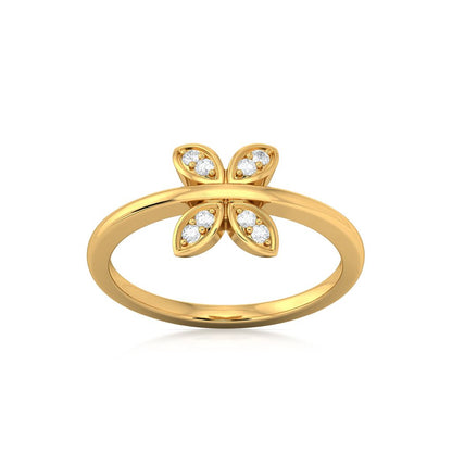 Bunched up Bright Diamond Rings