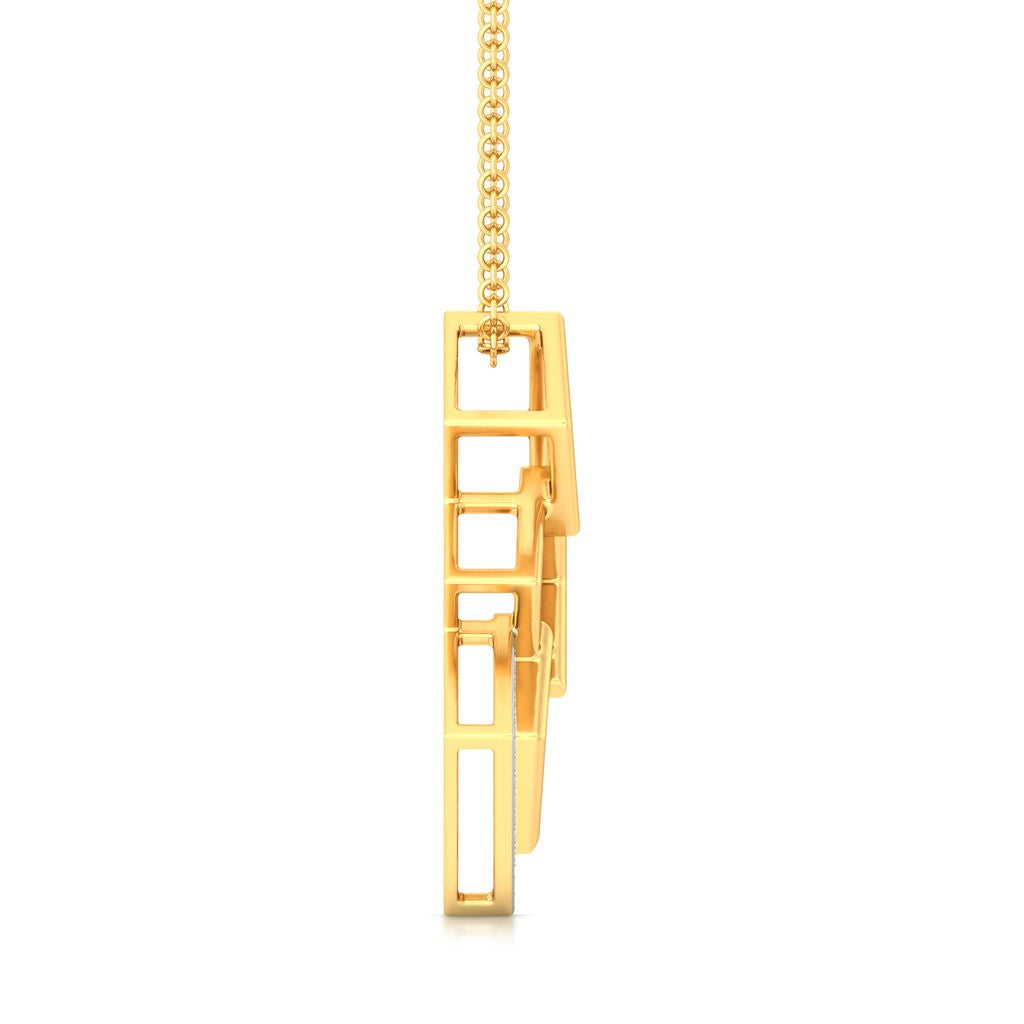 Squared away Diamond Pendants