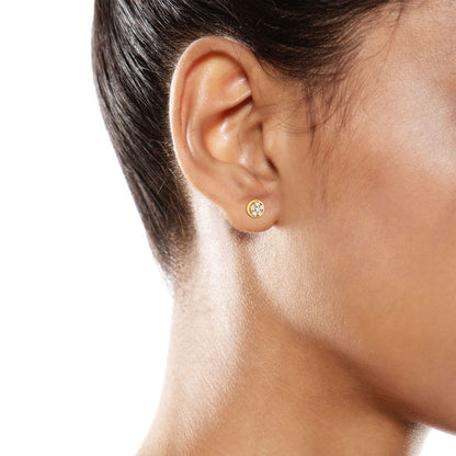 Ferris Wheel Diamond Earrings