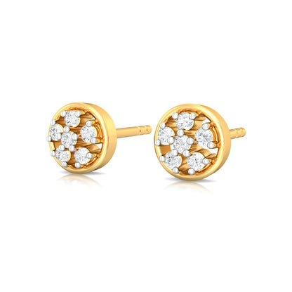 Ferris Wheel Diamond Earrings